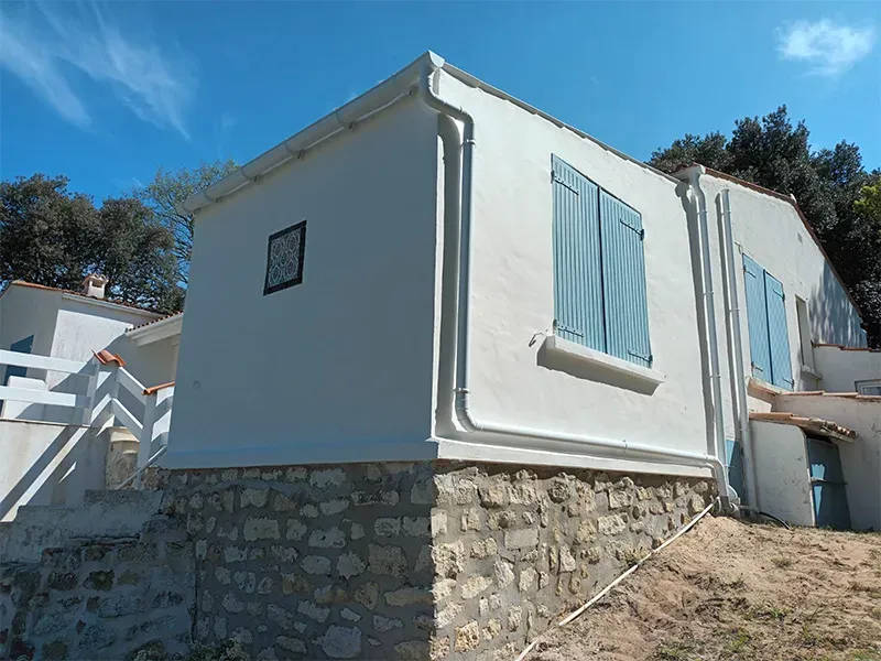 Ravalement de façade à Saint-Georges-d'Oléron