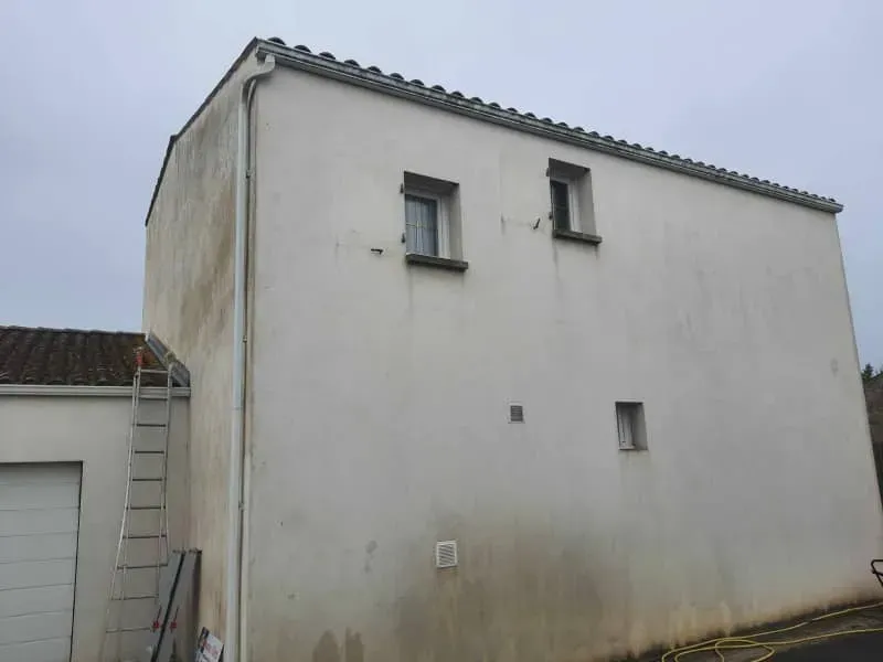 mur avant travaux